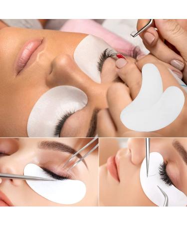 Eyelash Extension Eye Gel Pads - 100 Pairs Lint-Free Under Eye Patches for Pro Salon and Individual Use (SILVER) - Buy Online on GoSupps.com