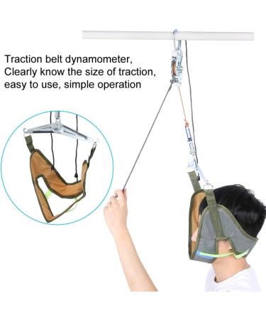 Focket Cervical Spine Traction Device - Neck Support Hammock & Fixation Kit for Home Use | Pain Relief & Back Health - Buy Online on GoSupps.com