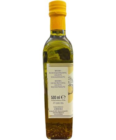  La Rocca La Rocca Lemon Food Seasoning in Extra Virgin Olive Oil 98.5% 500 ml - Buy Online on GoSupps.com