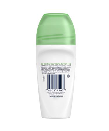 Dove Women's Deodorant Roll-On Variety Pack - 3 Antiperspirants (Original Pomegranate Cucumber) + Carry Bag | Shop Now for International Shipping - Buy Online on GoSupps.com