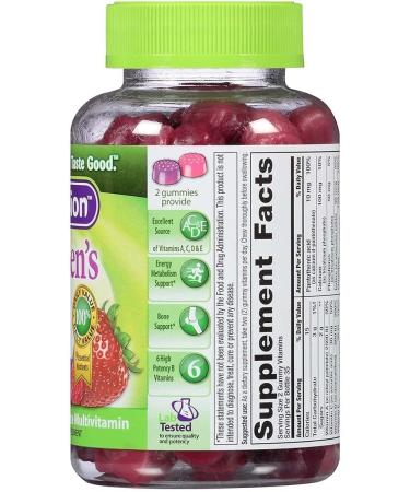 VitaFusion Womenâ€™s Complete Multivitamins - Natural Berry Gummies, 70 Count - Buy Online on GoSupps.com