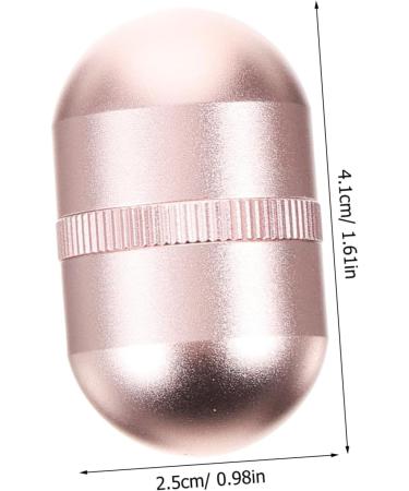 Angoily Jade Roller Face Roller for Portable Facial Roller Face Eye Puffiness Roller Face Puffiness Roller Facial Skin Care Tool Pink Eyes Nursing Supplies Metal - Buy Online on GoSupps.com