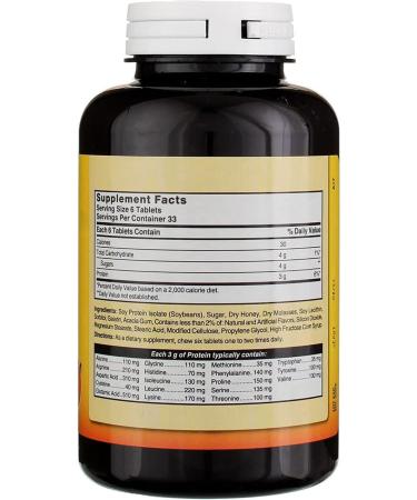 Natures Blend Protein Tablets - Honey Flavor | 200 Tablets | International Shipping Available - Buy Online on GoSupps.com