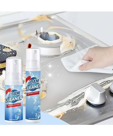 DENGWANG Multi-Purpose Cleaning Foam - Just Spray & Wipe Multi-Purpose Cleaner Foam Spray Foaming Heavy Oil Stain Cleaner Bubble Cleaner Foam Spray for Bathrooms and Kitchens (3PCS 100ML) 3pcs 100ML - Buy Online on GoSupps.com