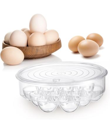 OSALADI 1pc Refrigerator Bin Clear Egg Container Transparent Organizer Storage - Buy Online on GoSupps.com