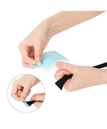 Voarge 96-Piece Hair Adhesive Tape for Extensions & Wigs - High Adhesive Power Replacement Strips - Buy Online on GoSupps.com