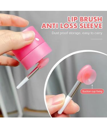 Beaupretty 10PCS Lip Brush Cover Silicone Applicators - Makeup Brush Guards for Women - Perfect for Lip Masks & Beauty Care - Buy Online on GoSupps.com