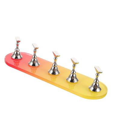 SOESFOUFU 1 Set Nail Practice Holder Beauty Nail Stands Convenient Nail Stands Decorative Nail Stands Creative Nail Stands Practice Nail Stands Nail Holders for Nail Painting Nail Art