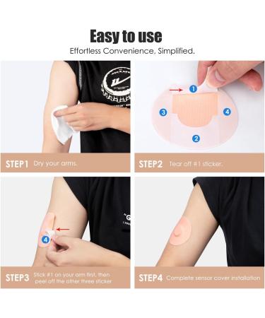 Freestyle Libre 3 Plaster - 20 Waterproof Stickers for Libre 1 2 & 3 Sensors | Durable & Easy to Use by Youshares - Buy Online on GoSupps.com