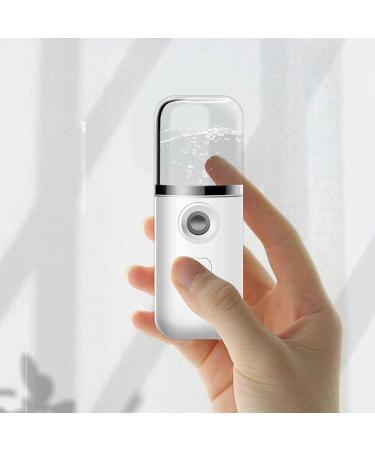 Mini Facial Steamer Portable Face Steamer Face Steamer Handy Moisturizing Mist Sprayer Skin Care Steamer USB Rechargeable Use Mineral Water  - Buy Online on GoSupps.com