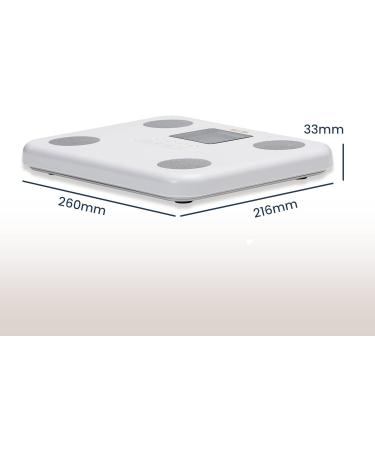 TANITA BC-730 Body Composition Analyzer - Lightweight Compact 9 Measurements Easy-to-Read Display - International Shipping Available - Buy Online on GoSupps.com