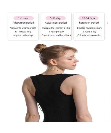 Posture Corrector for Men & Women | Adjustable Back Support | Relieves Pain XXL Black - Buy Online on GoSupps.com