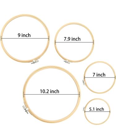 Similane Embroidery Kit - 215 Pcs, 100 Colors Threads, Hoops, Aida Cloth, Pins - Cross Stitch Tools for Beginners - Buy Online on GoSupps.com