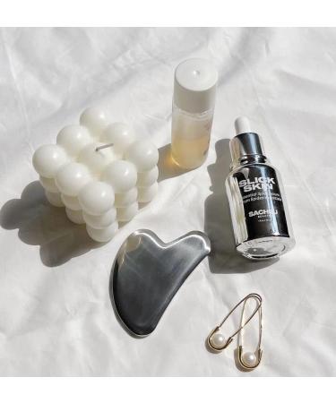 SACHEU Gua Sha Starter Kit with Slick Skin Oil - Facial Gua Sha Tools and Gua Sha Oil Bundle - Buy Online on GoSupps.com
