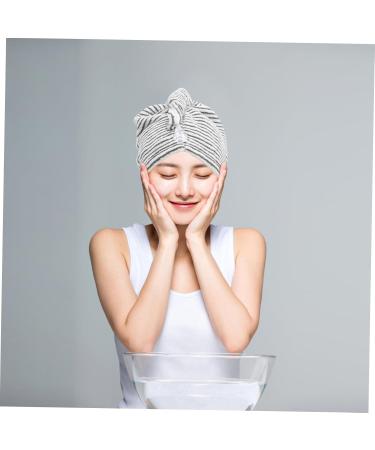 RORPOIR Coral Fleece Shower Cap Hair Drying Cap Dry Hair Turban Cap Turbans for Women Hair Cap Shower Cap for Women Shower Essentials for Women Reusable Shower Cap Head Bath Cap Hair Towel - Buy Online on GoSupps.com