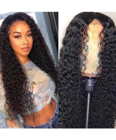 Suszian Lace Front Real Hair Wig for Black Women - Deep Curly & Long Adjustable Wig with Baby Hair - Buy Online on GoSupps.com