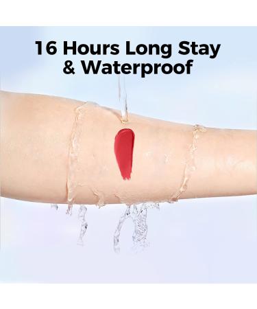 Allbestaye Long Lasting Waterproof Liquid Matte Lipstick - Non-Stick Cup 16# | Buy Waterproof Matte Lip Gloss Online - Buy Online on GoSupps.com