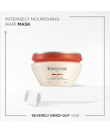Kerastase Nutritive Magistral Hair Mask 6.8 Fl Oz - Nourishing & Conditioning Mask for Severely Dry Hair with Irisome Complex - Buy Online on GoSupps.com