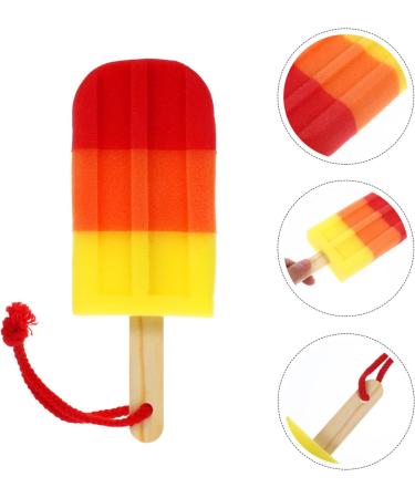 Baluue Ice Cream Shaped Bath Ball - Kids Soft Loofah & Exfoliating Bath Sponge | International Shipping Available - Buy Online on GoSupps.com