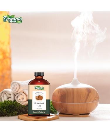 Cinnamon Essential Oil - Pure Cinnamomum Verum for Skincare & Aromatherapy - 118ml/3.99fl oz - Natural & Organic - Buy Online on GoSupps.com