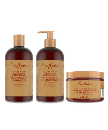 Unilever SheaMoisture Shampoo and Conditioner for damaged hair Raw Shea Butter Shampoo 1x 384 ml Conditioner 1x 384 ml 2 pieces