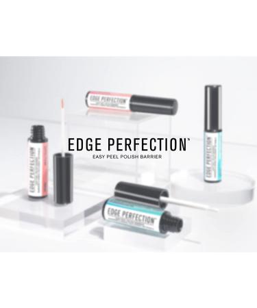Edge Perfection Original Patented Nail Polish Barrier - 0.25 Fl Oz - Mess-Free Cuticles & Nail Art Designs - Quick-Drying Latex - Buy Online on GoSupps.com
