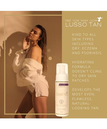 Lusso Tan Flawless Tan Kit Gift Set - Rapid Self Tan Mousse & Velvet Application Soft Double Sided Tanning Mitt. For Streak-Free Application. Vegan Pregnancy Safe Fake Tan. Fast Sunless Tanner Rapid Tan Gift Set - Buy Online on GoSupps.com