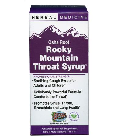 Rocky Mountain Throat Syrup - Soothing Herbal Remedy for Sore Throats - Buy Online on GoSupps.com