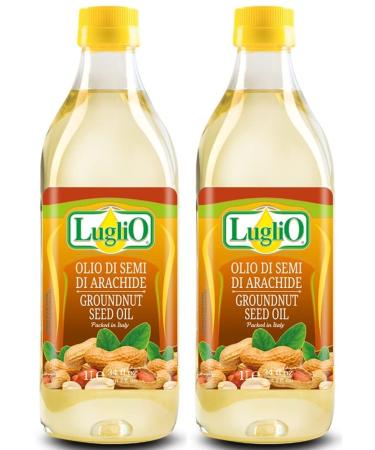 Huile d'Arachide (Lot de 2 x 1 litre)