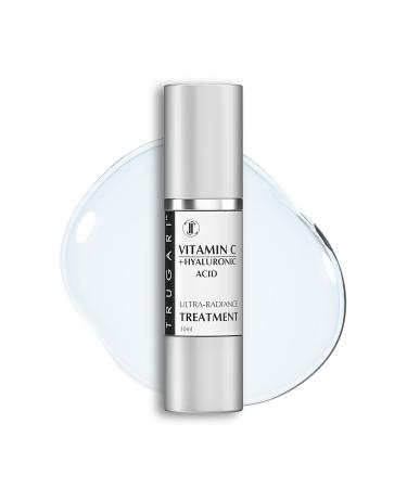 Vitamin C + Hyaluronic Acid Face Serum | Ultra-Radiance Skin Care Treatment | Hydrating Serum for Dry Skin | Powerful Moisturizer for Luminous Skin - 30 ml - Buy Online on GoSupps.com