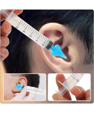 Healeved Ear Cleaner 12 pcs - Ear Wax Removal Syringe Tool Set - Assorted Colors - Ear Irrigation and Cleaning Kit - Buy Online on GoSupps.com