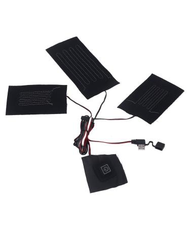 Pilipane electrical heating pillows for clothing with adjustable 3 gears electric heating cushions 3-in-1-USB composite fiber-lectric heating pillows waterproof heating pillows for winter camping hiking