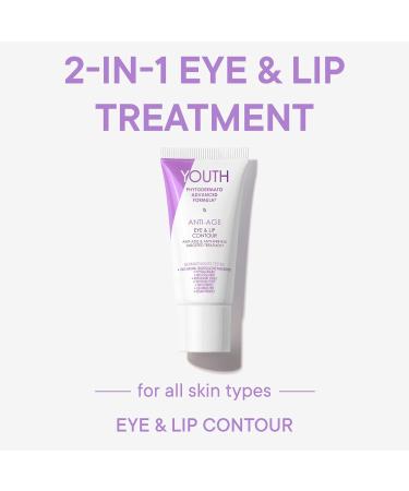 YOUTHPHYTO Advanced Eye & Lip Contour Cream - Anti-Ageing & Anti-Wrinkle Formula 0.7 Oz - International Shipping Available - Buy Online on GoSupps.com