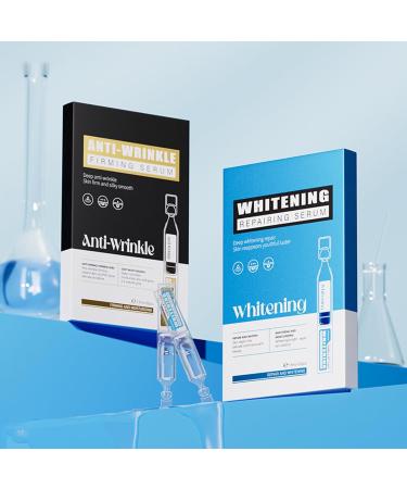 S rum claircissant et Raffermissant Illumine le Teint Anti-Wrinkle Serum Raffermit et Tonifie la Peau Formule Concentr e Absorption Rapide Ampoules Usage Unique 1.5ml * 20 - Buy Online on GoSupps.com