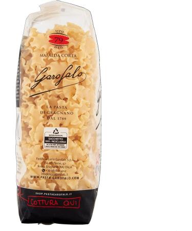  Italian Gourmet E.R. Mafalda corta N. 79 Pack of 10 Neapolitan durum wheat semolina with 500g of IGP pasta + 400g Italian Gourmet polpa - Buy Online on GoSupps.com