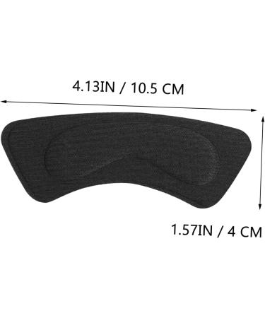 Beaupretty 8 Pairs High Heels Stickers - Anti-Wear Gel Shoe Inserts for Men | Protective Heel Pads & Adhesive Foot Stickers - Black 10.5x4cm - Buy Online on GoSupps.com