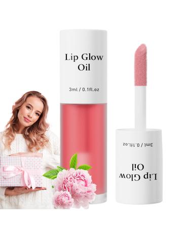 Xinhuju Colored Lip Oil Moisturizing and Nourishing Colored Lip Balm - Beauty for Events Weddings Parties Winter and Autumn