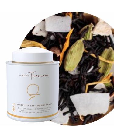 Home of Thamani Swahili Tea - Kenyan Black Tea Coconut & Tanzanian Spices - 50g - Inspired by Swahili Culture - Spiced Chai Tea - Gourmet Gift Idea (80)