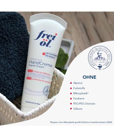 frei l HYDROLIPID Hand Cream - Vegan 24h Moisture Quick Absorption Non-Greasy 75 ml | International Shipping Available - Buy Online on GoSupps.com