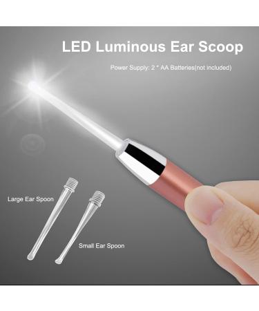 13PCS Ear Wax Removal Tools with Light & Storage Case - Portable Ear Spoon Earpick Cleaning Kit for Kids & Adults - Buy Online on GoSupps.com