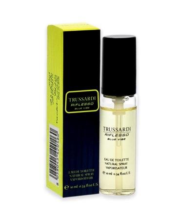 Trussardi Riflesso Blue Vibe Men EDT Spray (Mini) 0.34 oz 0.34 Ounce (Pack of 1) - Buy Online on GoSupps.com