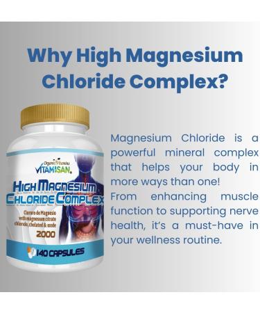 Magnesium Chloride Complex 3 Pack 420 Capsules - Buy Online on GoSupps.com