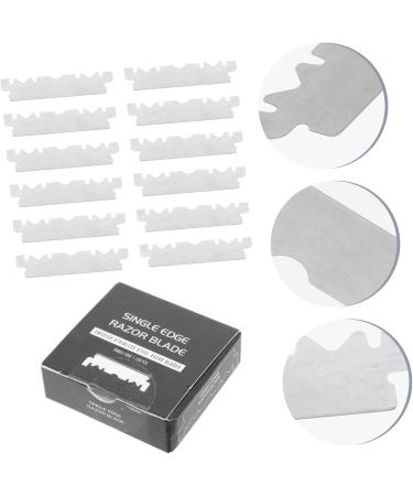 Vintorky 100th Razor Blade - Disposable Facial Razor with Cleaning Fluid | Rustproof Steel Beard & Hairdressing Salon Cutter - Buy Online on GoSupps.com