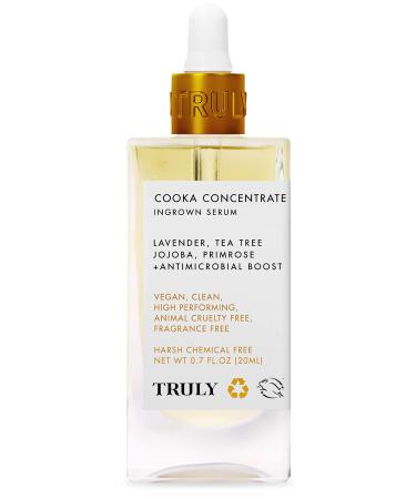 Truly Beauty Cooka Concentrate Ingrown hair serum - Razor bump treatment for bikini area -Ingrown hair treatment for bikini area - The only Bikini razor burn treatment women need! 0.7 OZ