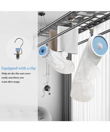 YUNCHI 100% Waterproof Arm Cast Cover for Kids - Reusable Bandage Protector for Broken Arms, Hands, Elbows, Wrists, and Fingers - Watertight Shower Bag for Bathing - Size Kids M - Buy Online on GoSupps.com