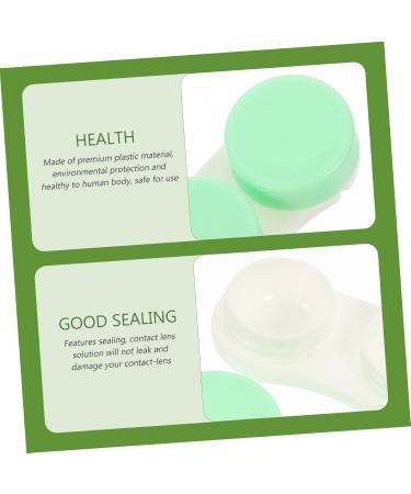 Solustrie 12-Sentence Contact Lens Container with Tweezers - Durable Plastic Organizer & Holder for Easy Storage | Ideal for Daily Use - Buy Online on GoSupps.com