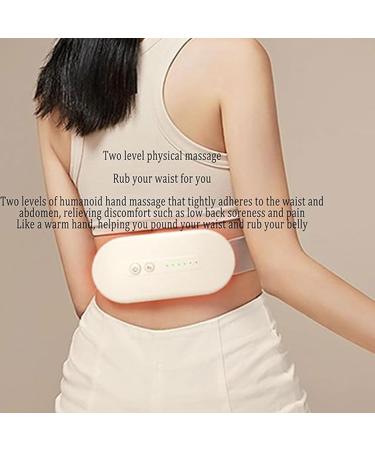 Shaple Heated Belt for Lower Back Pain Relief - Reusable Warm Waist Belt for Dysmenorrhea & Stomach Pain - Pink - Buy Online on GoSupps.com