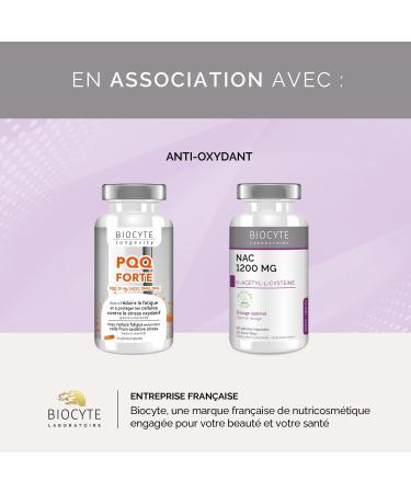 BIOCYTE Coenzyme Q10 Liposomal - Antioxidant Food Supplement - Coenzyme Q10 and Vitamin E - 40 Capsules - 40 Day Program - Buy Online on GoSupps.com