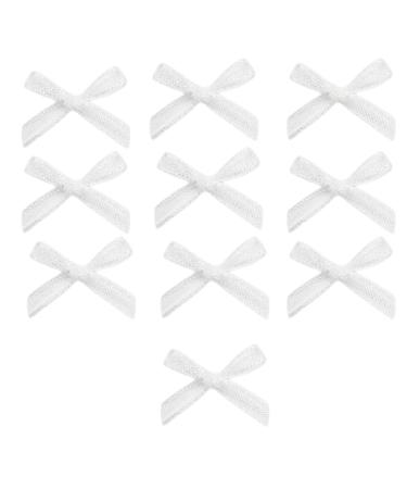 10x/Set Organza Bowknot Nail Black White Nails Art Nails Art Decoration Nail Supplies For Salons 10x Nail Nails Art Champagne Organza Bowknot Nail