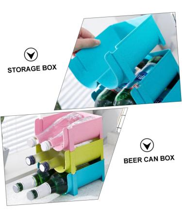 Alipis 3pcs Durable Creative Storage Kitchen Refrigerator Drink Gadget Home Container Can Beer Beverage - Buy Online on GoSupps.com